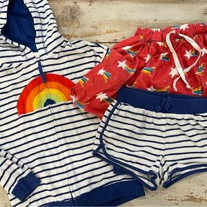 Hanna Andersson rainbow bundle 130cm (US 8)